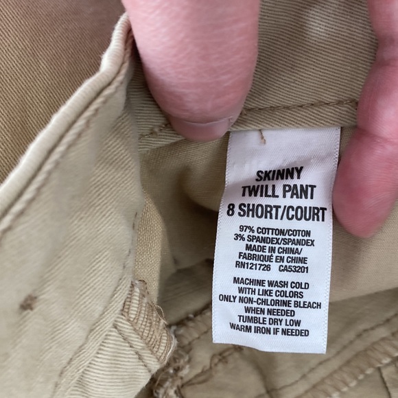 Aeropostale skinny twill pants. - Picture 4 of 4